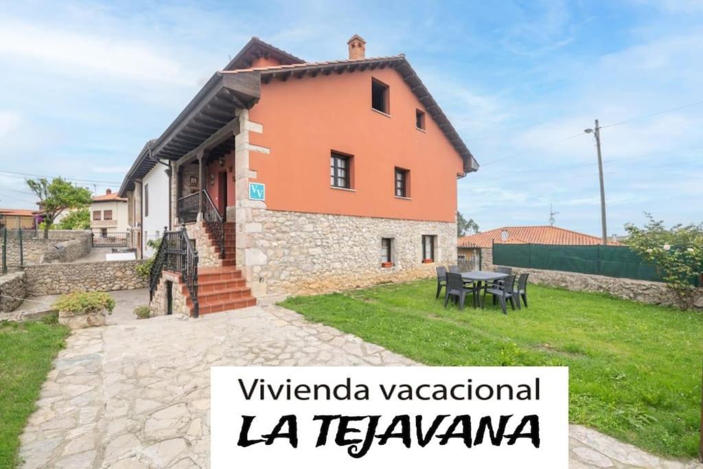 Vivienda Vacacional La Tejavana Llames de Pria Ngoại thất bức ảnh