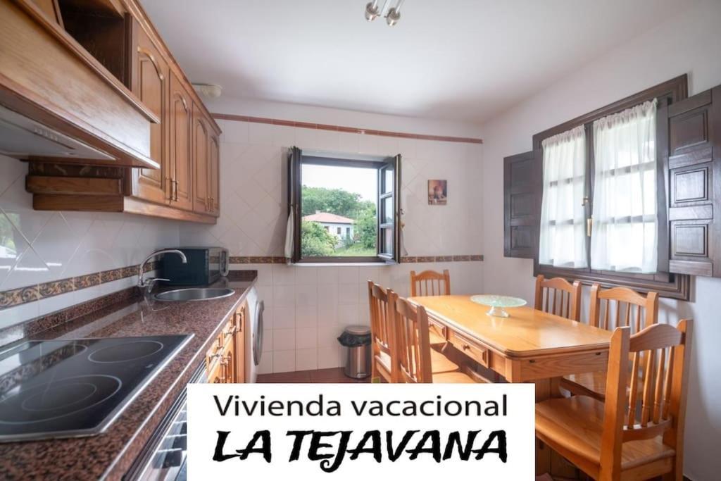 Vivienda Vacacional La Tejavana Llames de Pria Ngoại thất bức ảnh